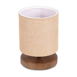 Opviq AYD-3265 Lámpara de Mesa de Cuerpo de Tela Color Mimbre